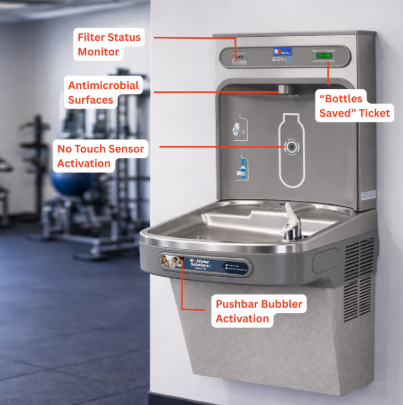 Commercial Bottle Filling Station (refrigerated)
